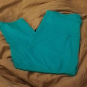 Teal workout leggings